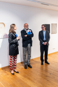 Vernissage "Where do you want to go today" in der Galerie POSTart