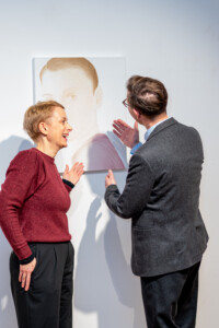 Vernissage "Where do you want to go today" in der Galerie POSTart