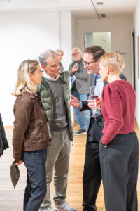 Vernissage "Where do you want to go today" in der Galerie POSTart