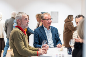 Vernissage "Where do you want to go today" in der Galerie POSTart